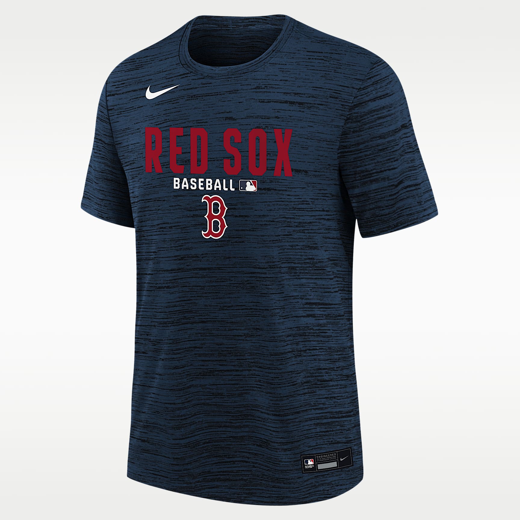 ナイキ　ボストンレッドソックス　オーセンティック　ドライTシャツ Boston Red Sox Authentic Collection Velocity T-Shirt Big Kids